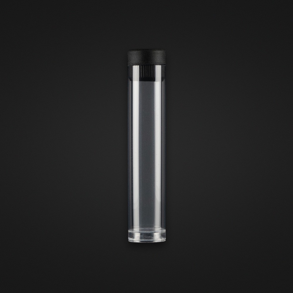 Air PVC Travel Tube with cap - 90mm Air PVC Travel Tube with cap - 90mm