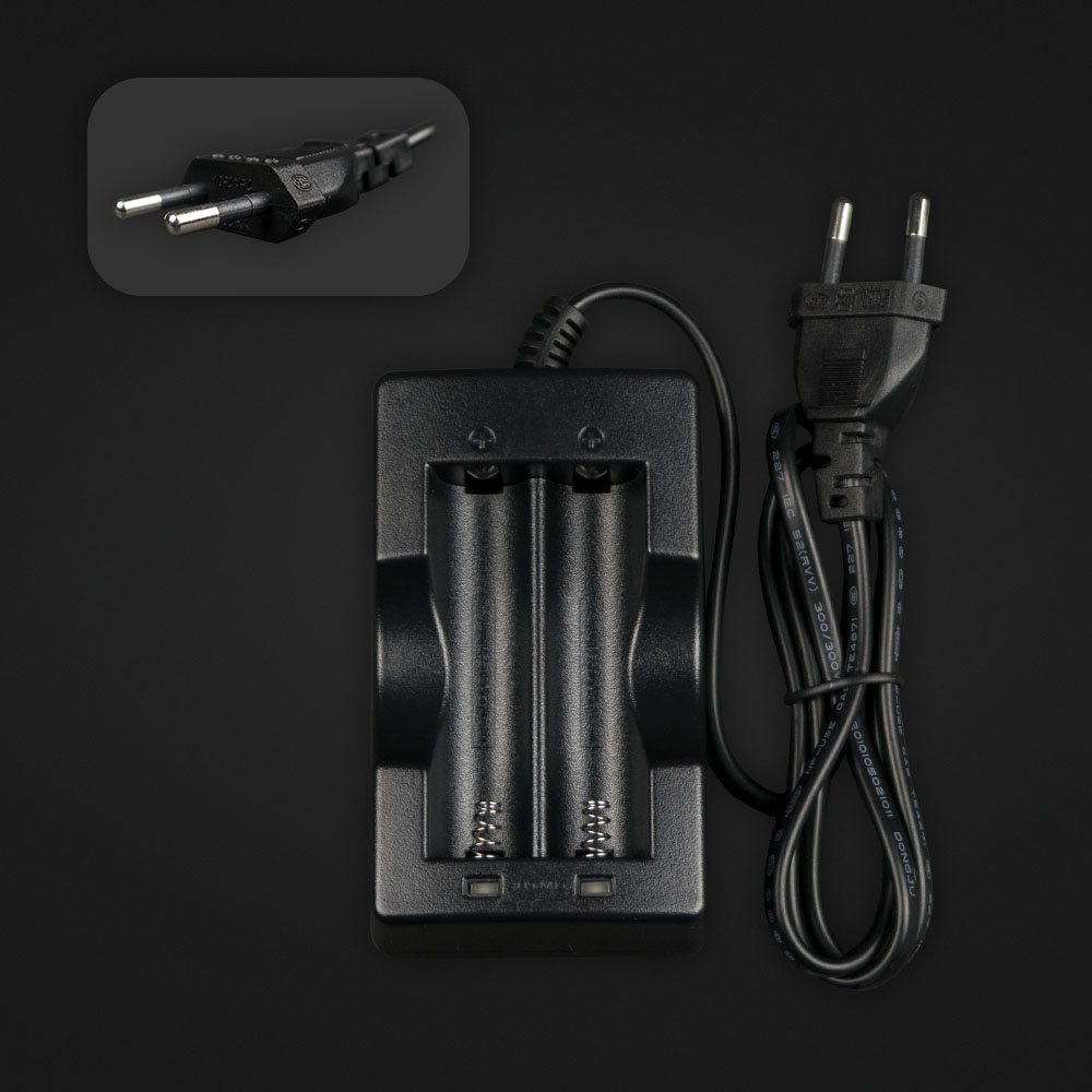 015B - 8650 Dual Battery Charger (EU)