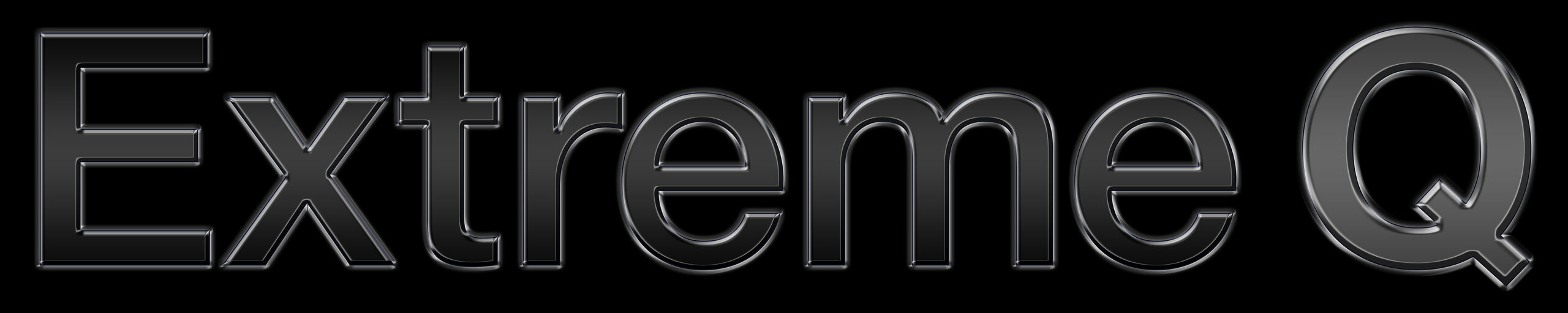 Extreme Q - Logo - Black BG