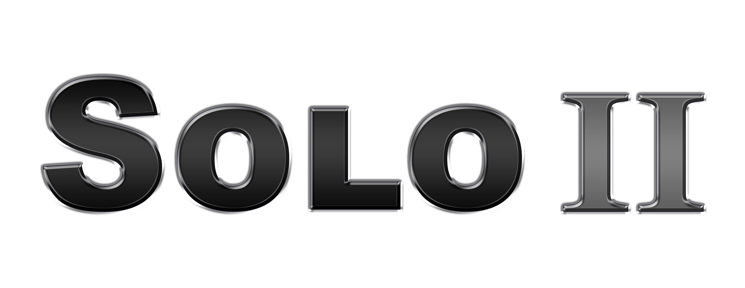 Solo II Logo - White BG