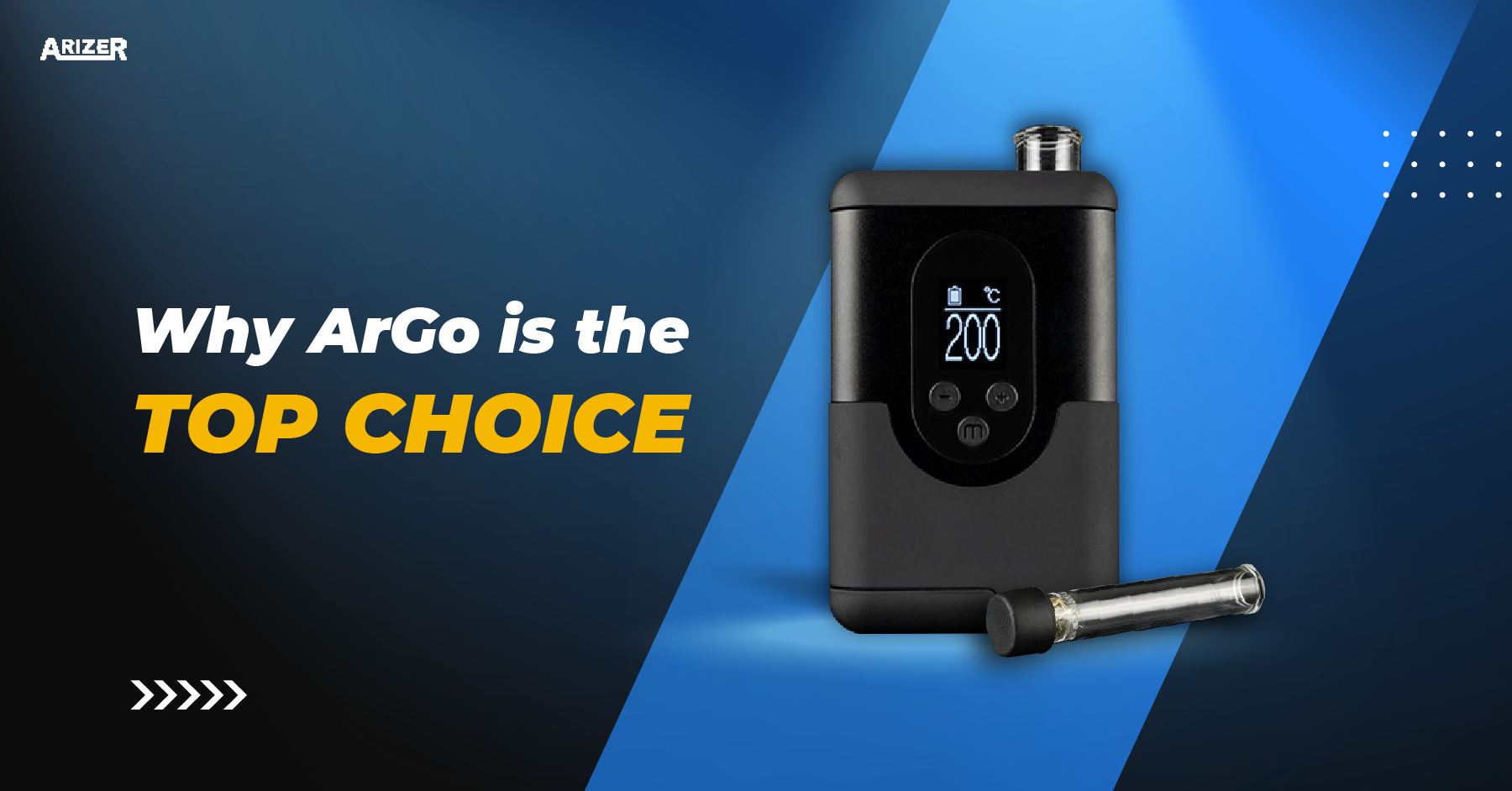 Choosing the Best Pocket Vaporizer Why ArGo is the Top Choice Banner - Arizer