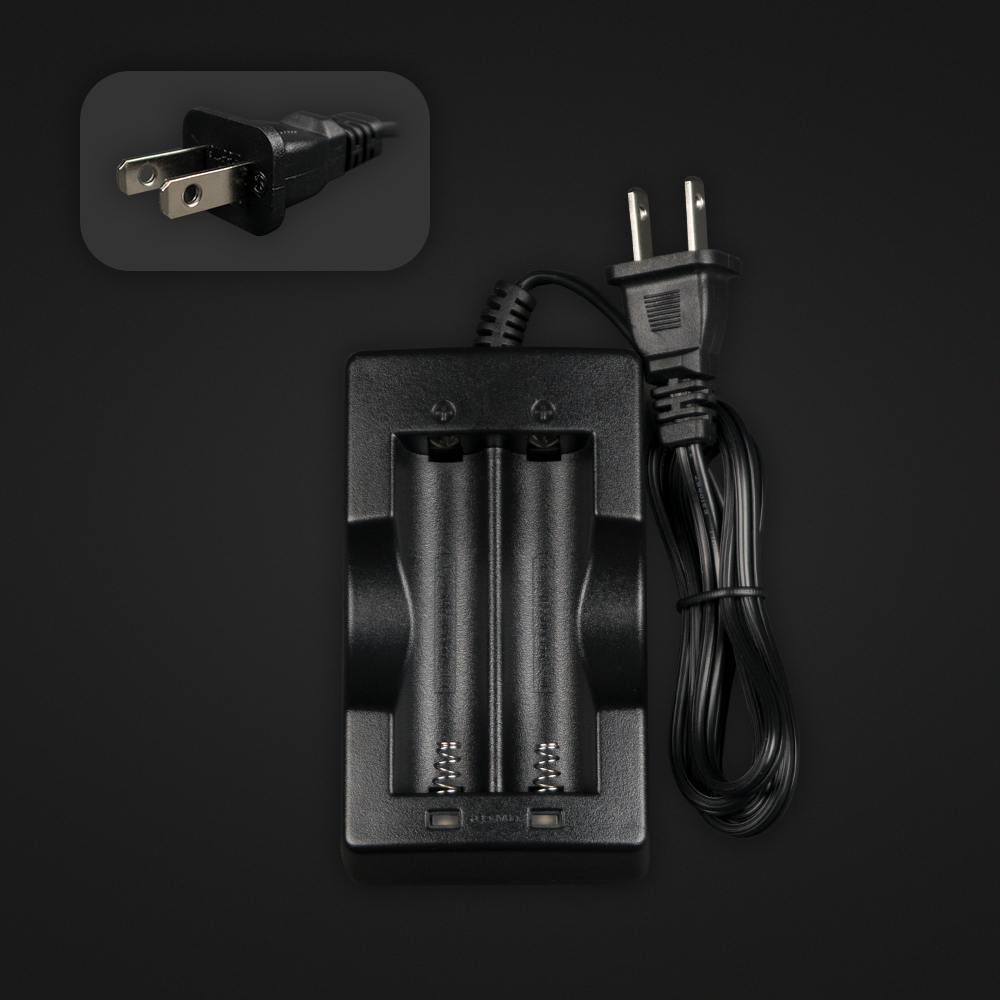 012A -18650 Dual Battery Charger (North American)