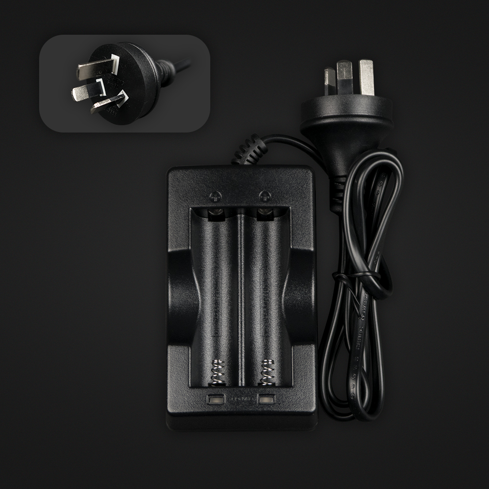 012D -18650 Dual Battery Charger (Austrailian)