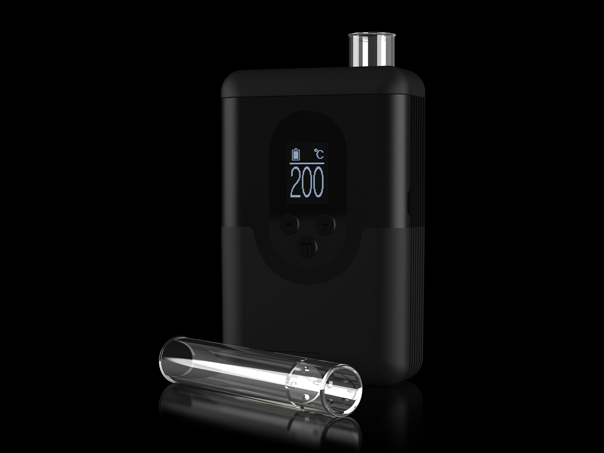 04 - Front - left with glass_Arizer_Go