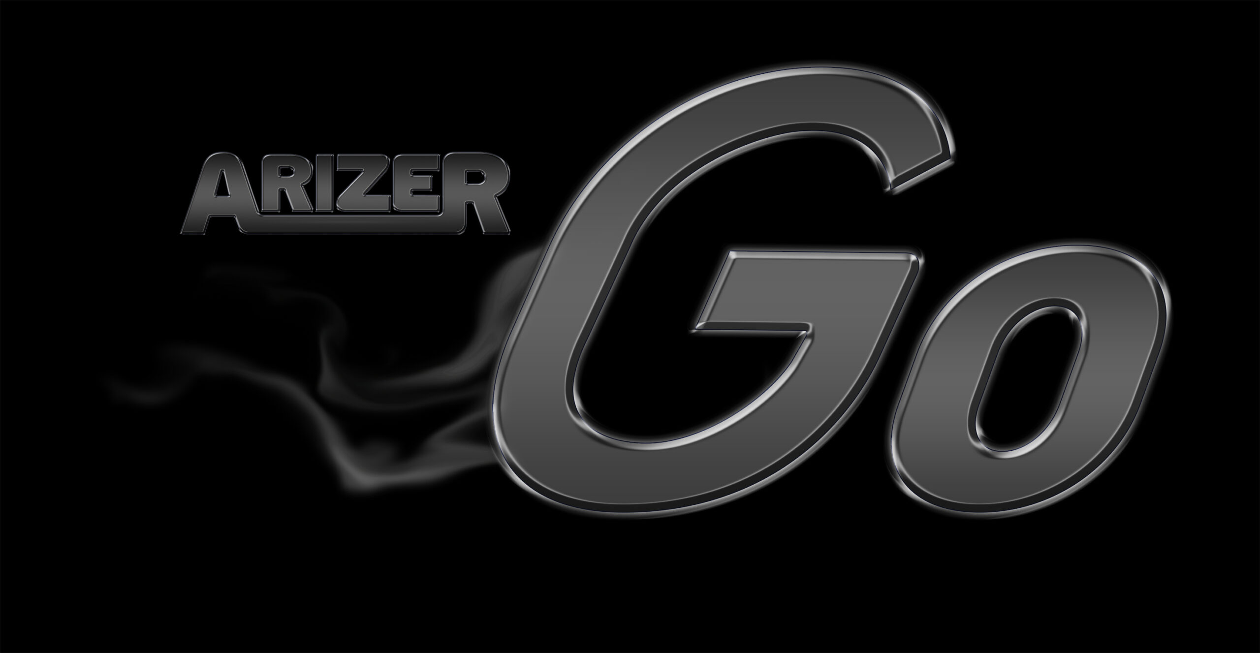 Arizer-Go - logo - Black BG