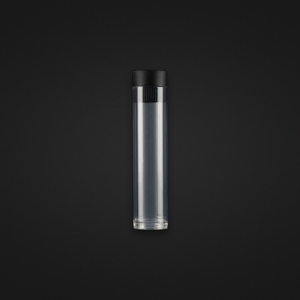 016A - Air Solo PVC Travel Tube w. Cap (70mm)
