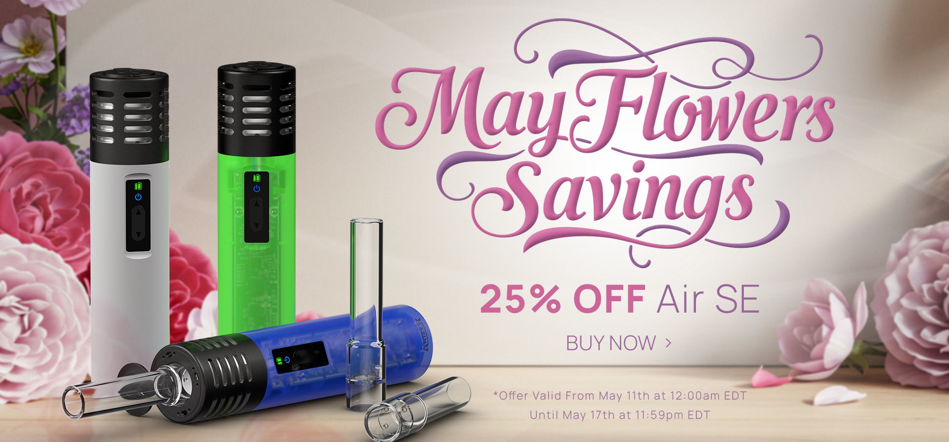 Air SE - May Flowers Savings