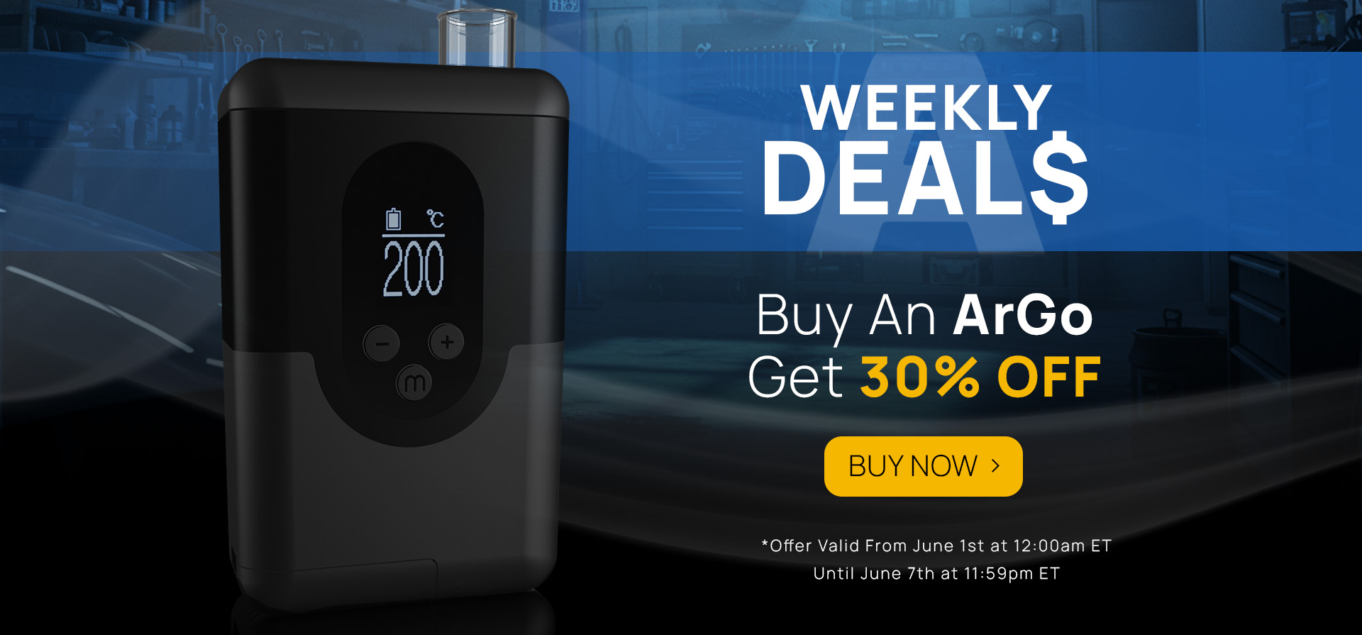 ArGo discount 30% off