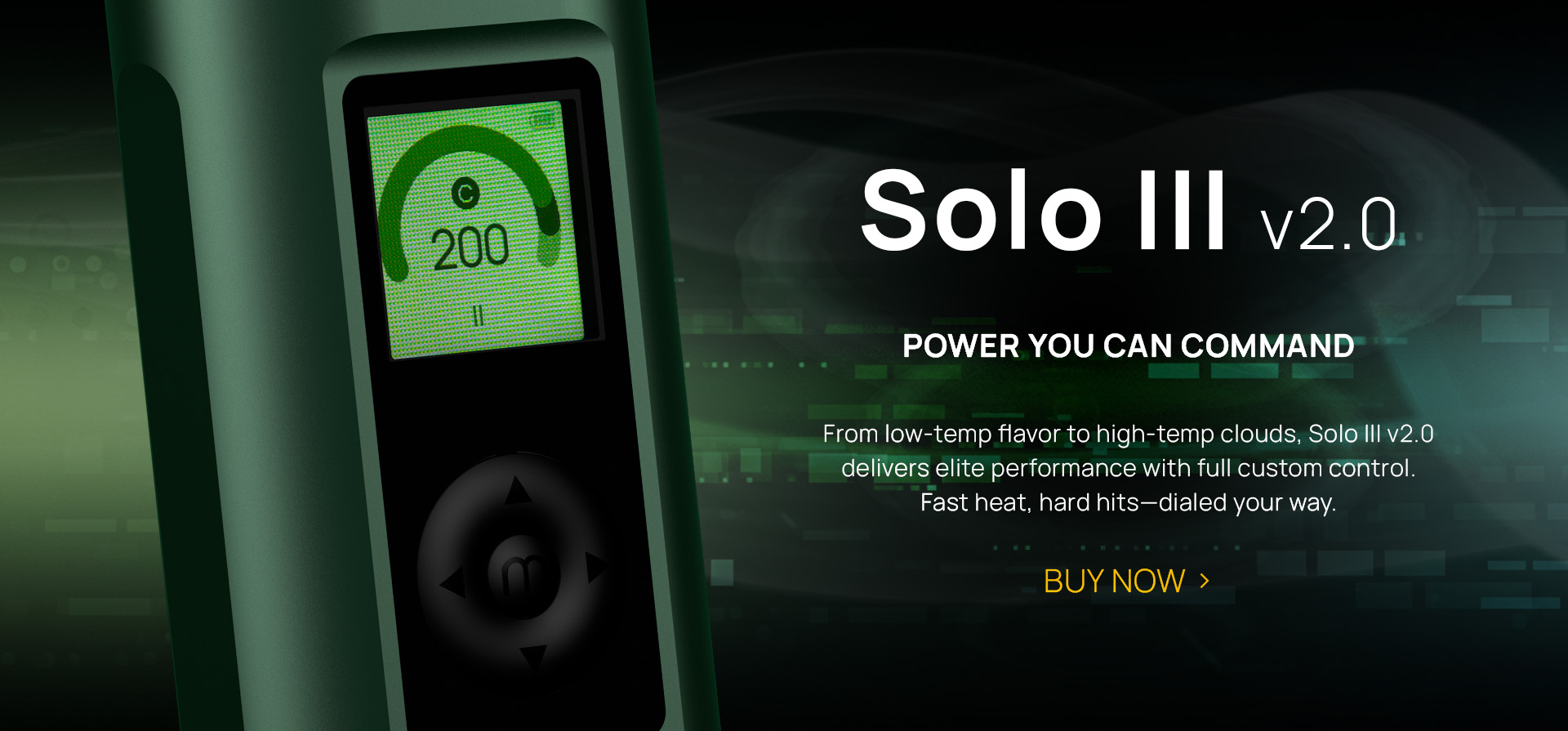 Arizer Solo III v2.0 promo