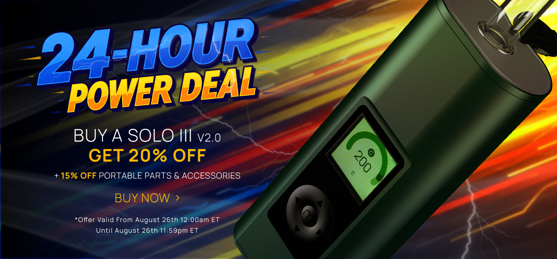 AUG_Solo III Flash Sale