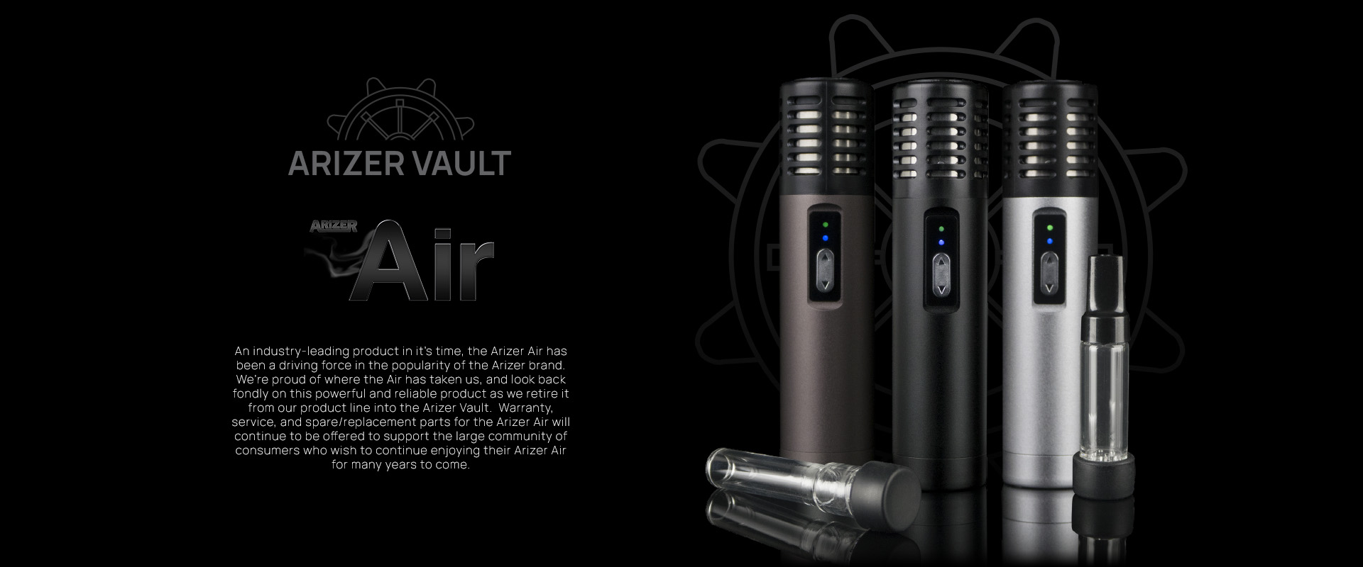 Arizer Air in the vault