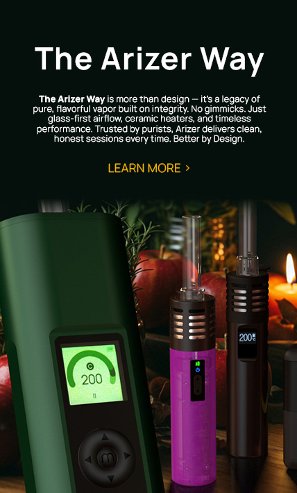 arizer dry herb vaporizers