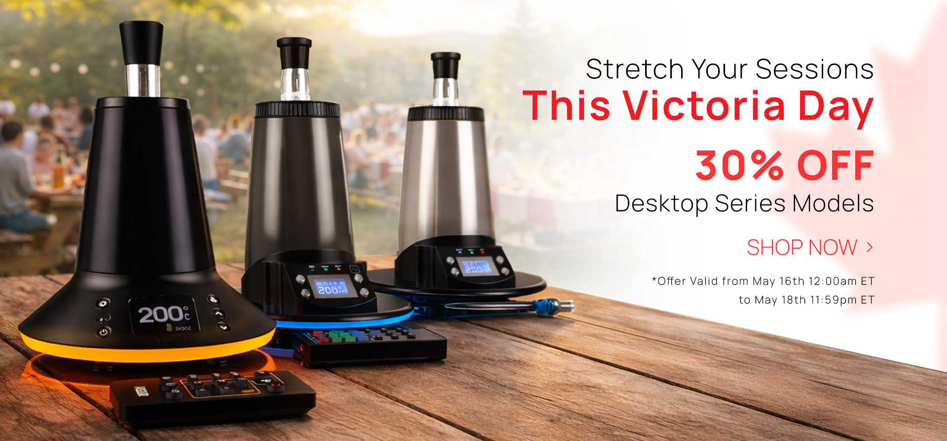 Arizer Victoria Day Sale