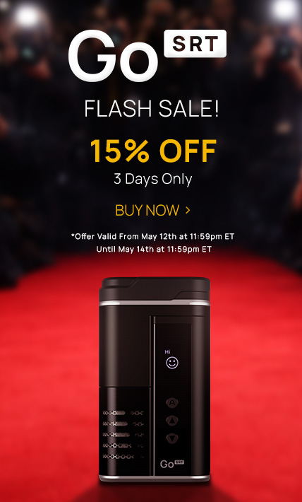 Arizer Go SRT 15% Off Sale
