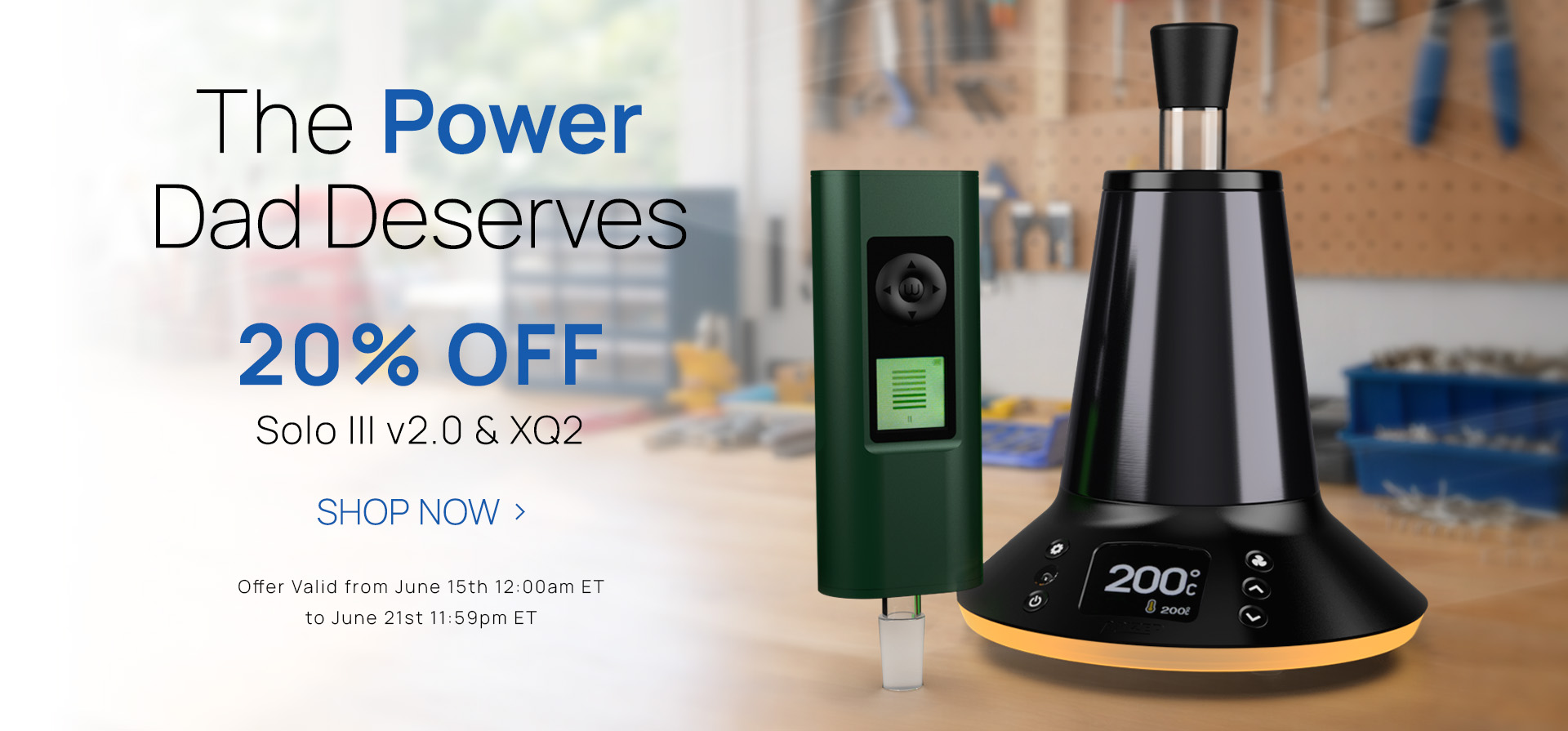 Arizer Solo III XQ2 sale June 2026